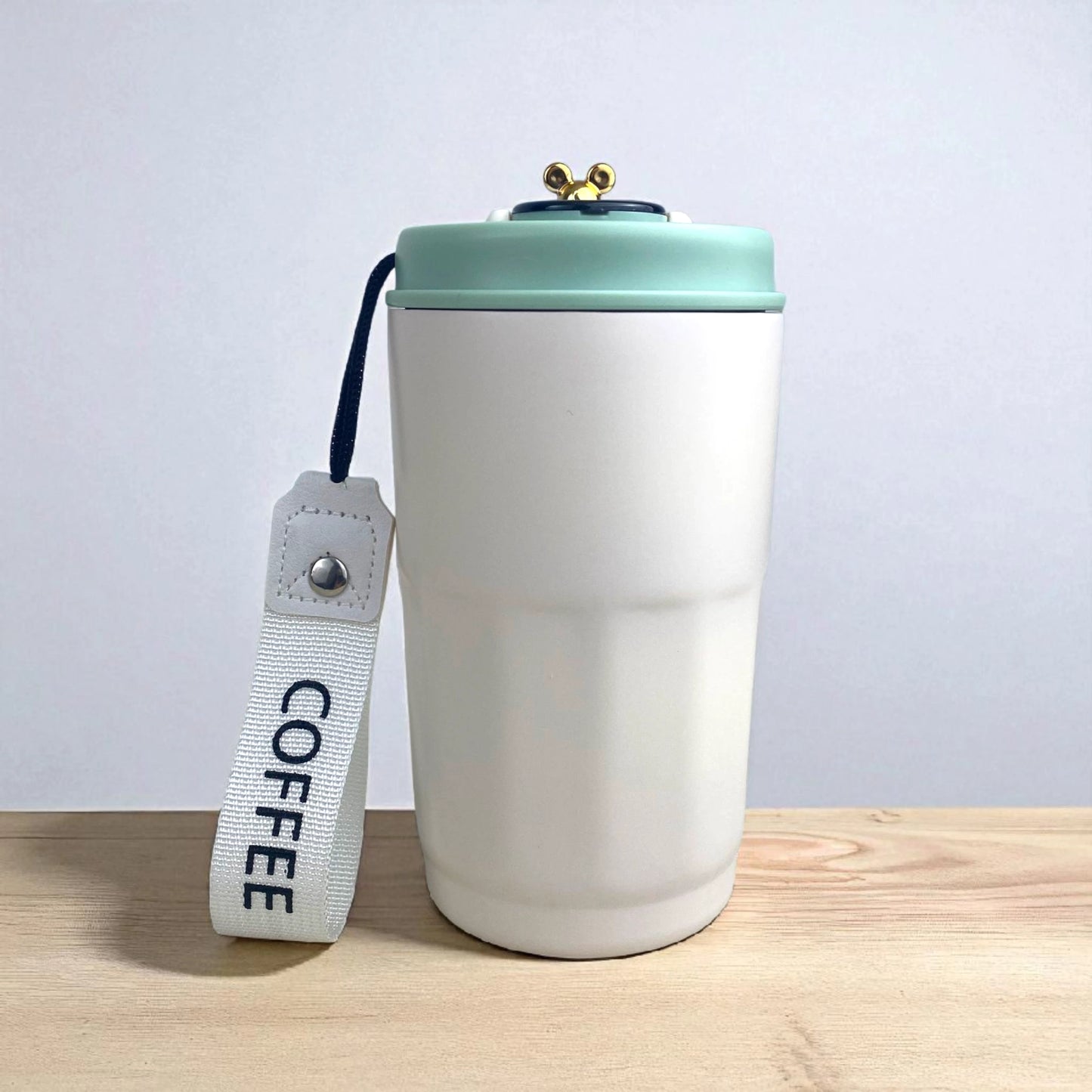 Stainless Steel Coffee Tumbler with Temperature Display