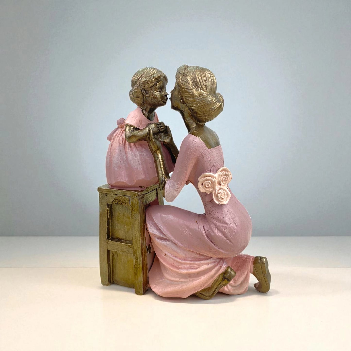 Mother and Daughter Figurine