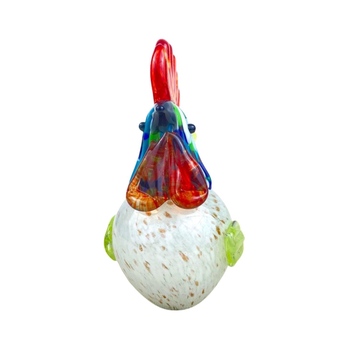 Colorful Glass Rooster