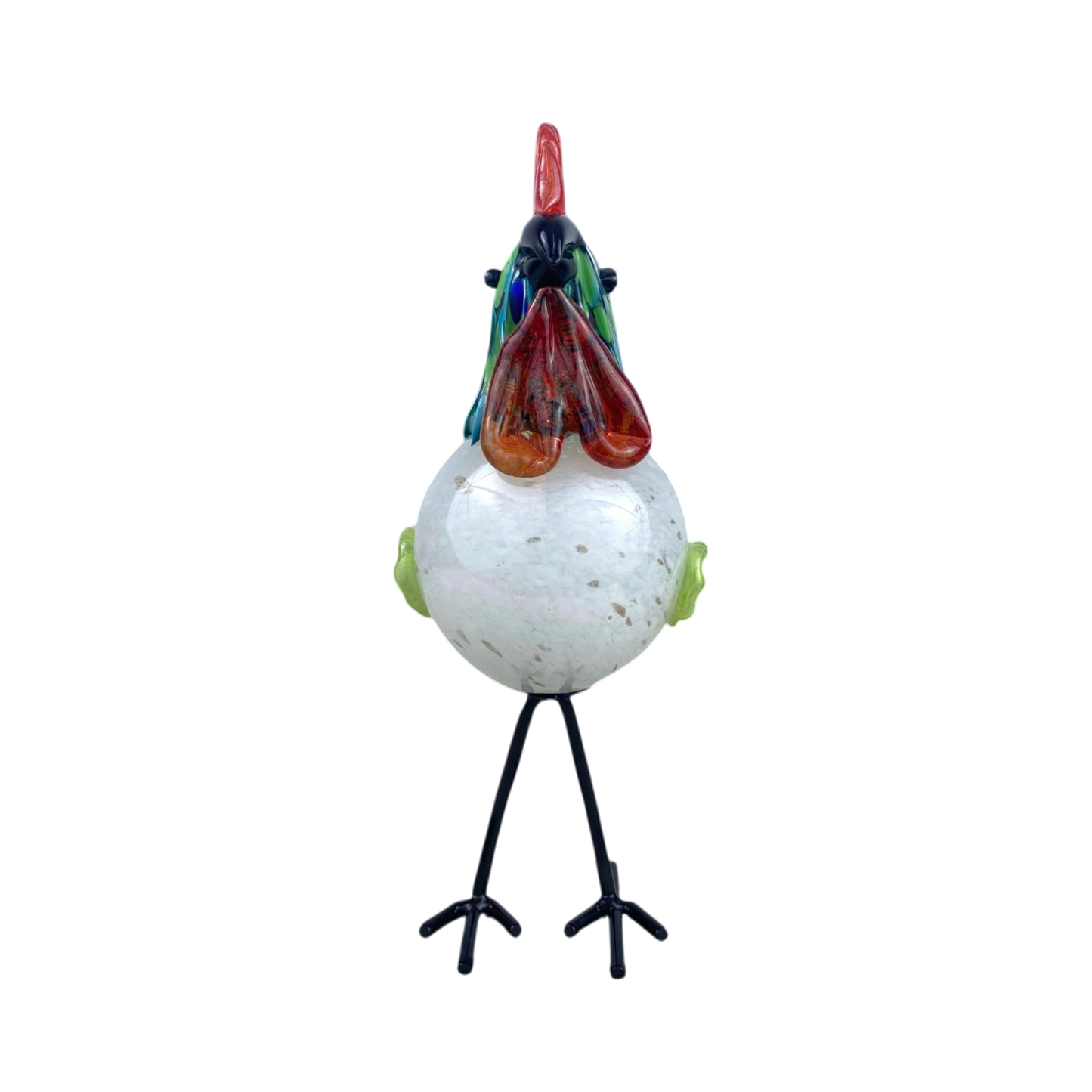Glass Rooster Elegance