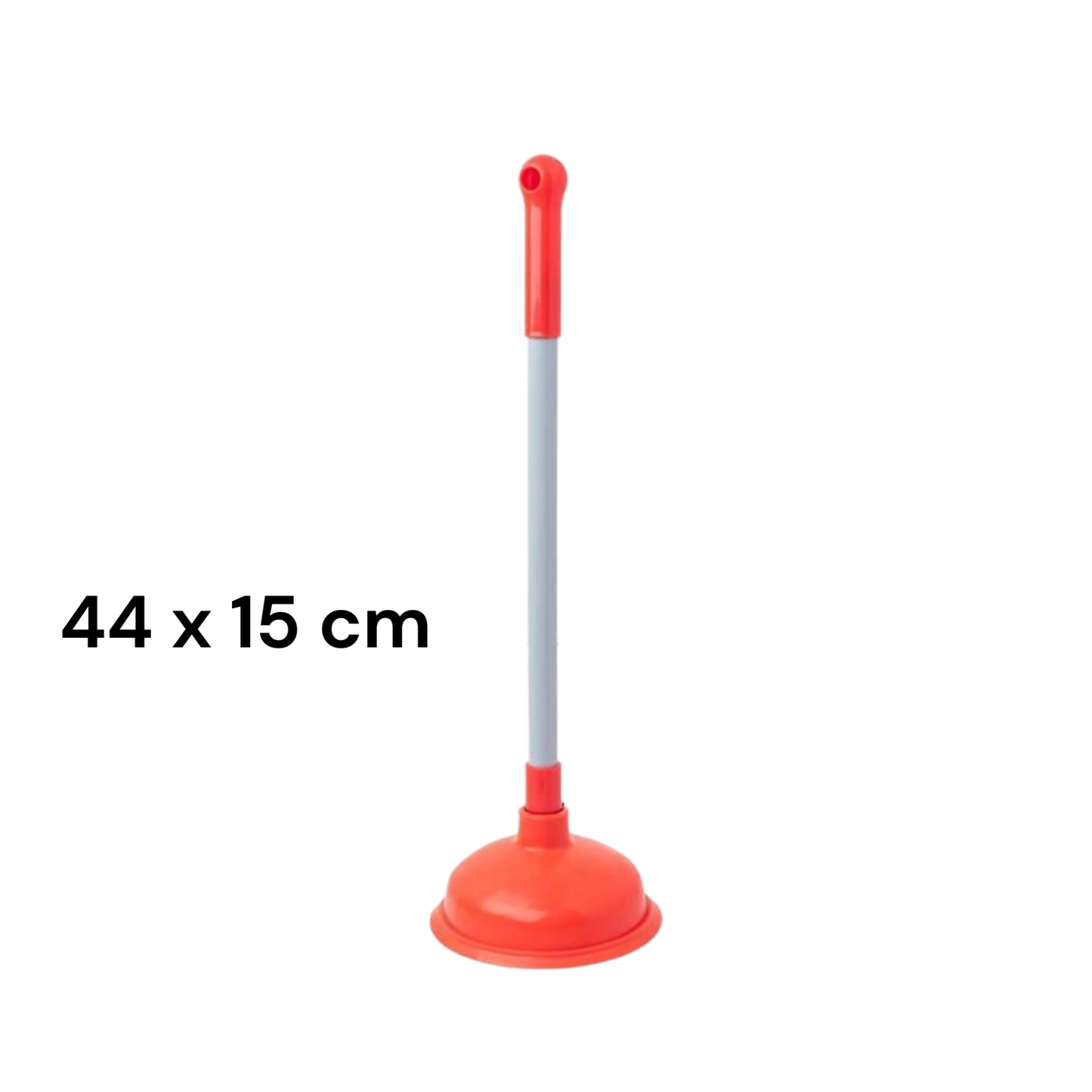 Classic Toilet Plunger with Long Handle