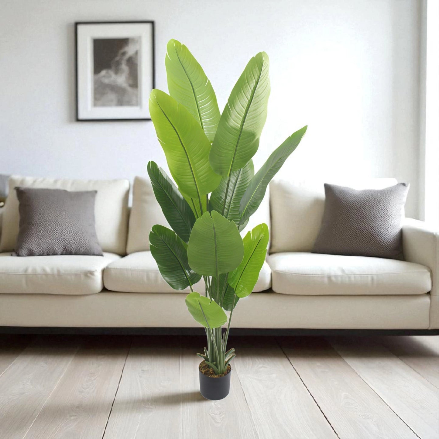 Artificial Bird of banana Plant – Tall Tropical Greenery 1.8m