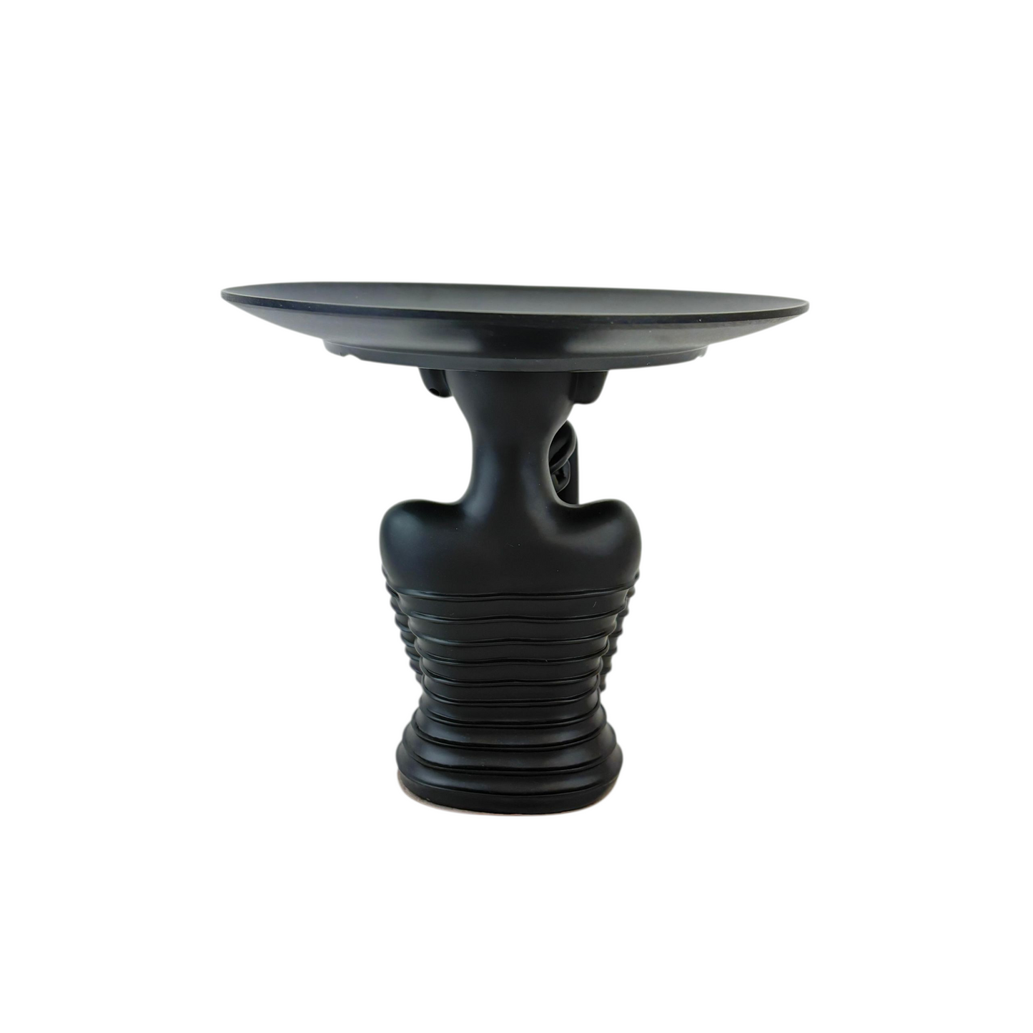 Modern Lady Decorative Tray – Black Resin Jewelry and Candy Holder