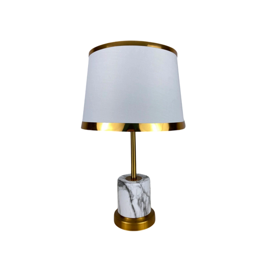 Luxury Marble & Gold Table Lamp