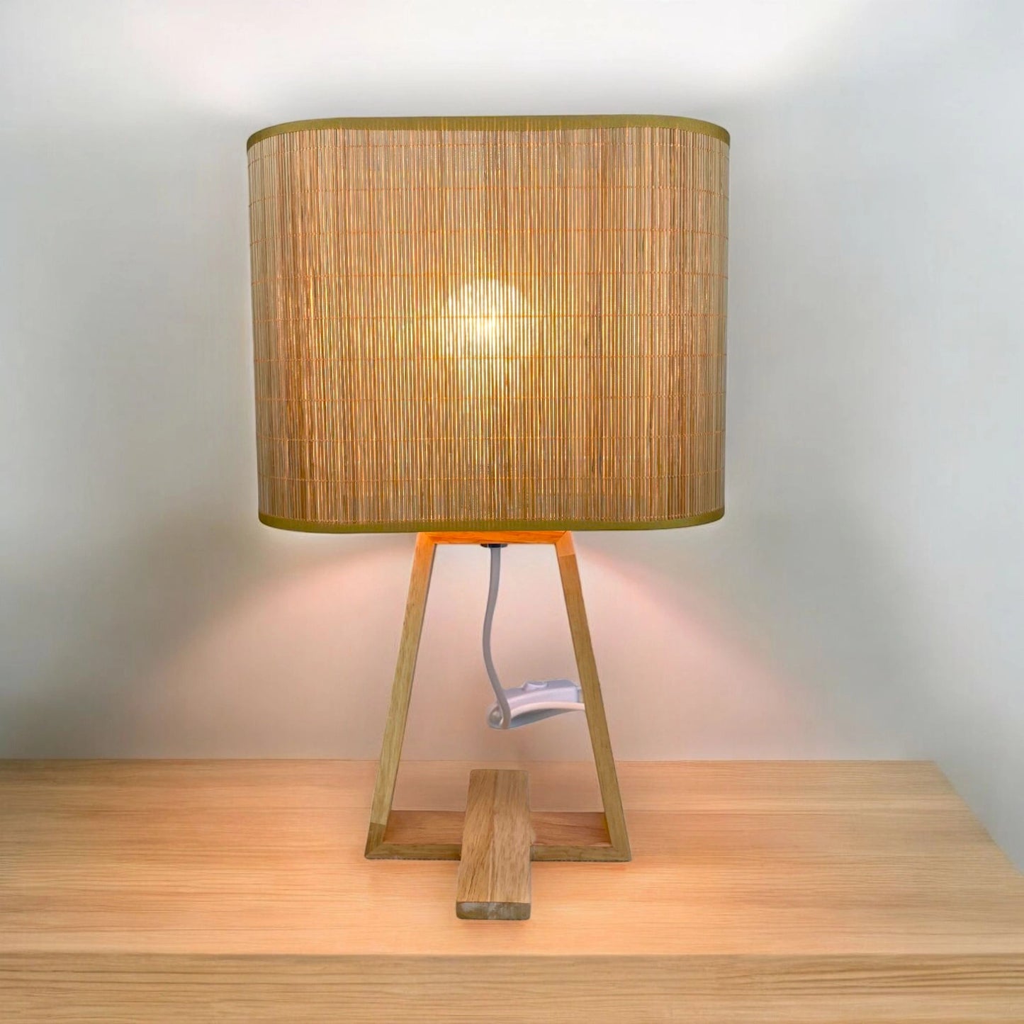Bamboo Table Lamp