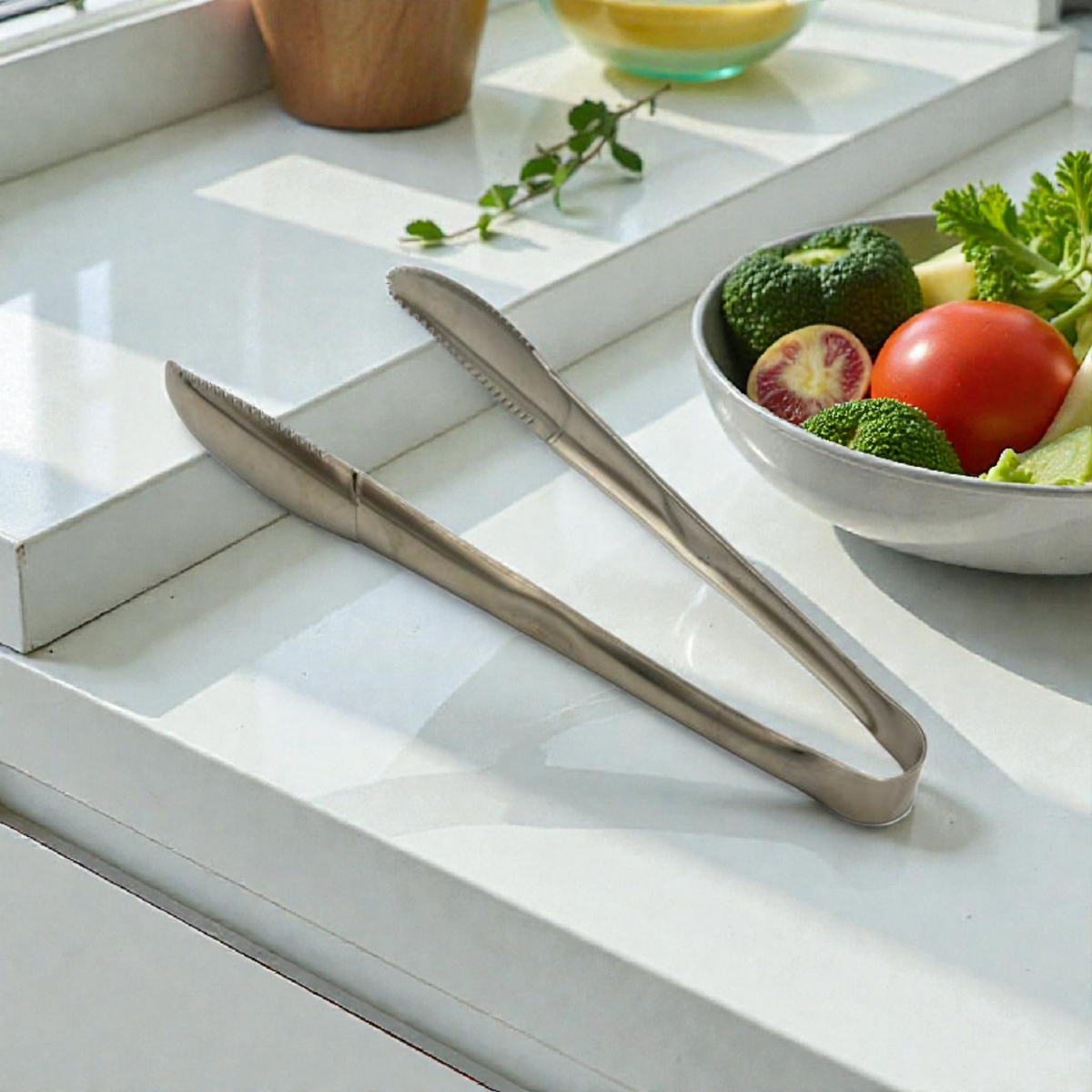 Stainless Steel Ice Tongs – Ice Cube Serving Tool