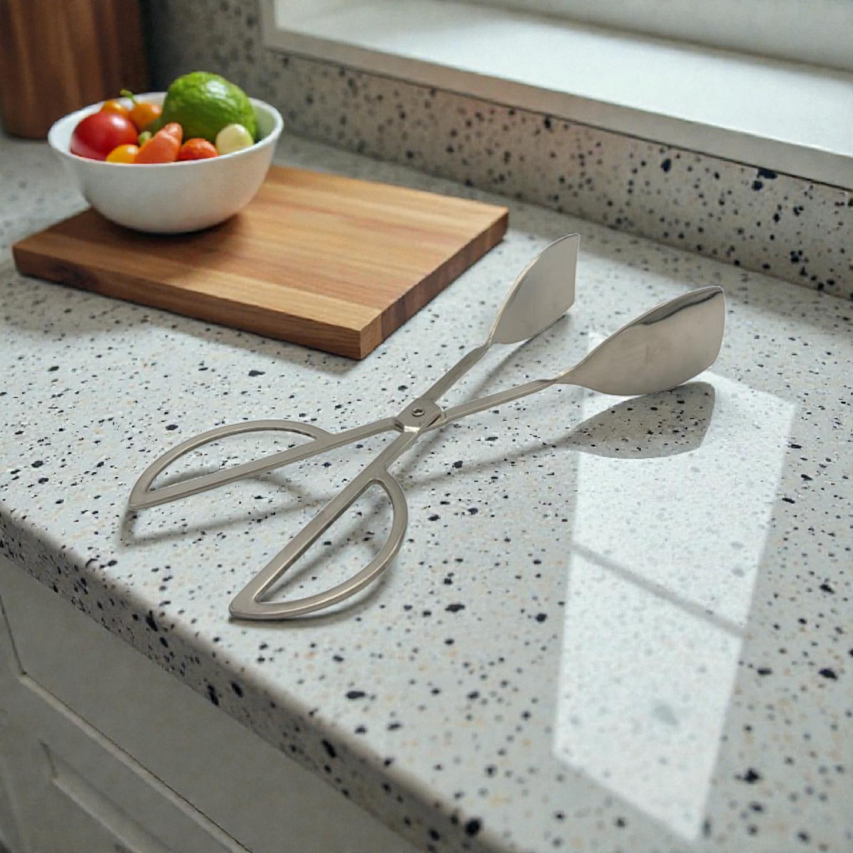 Stainless Steel BBQ Tongs – Grilling & Cooking Tool