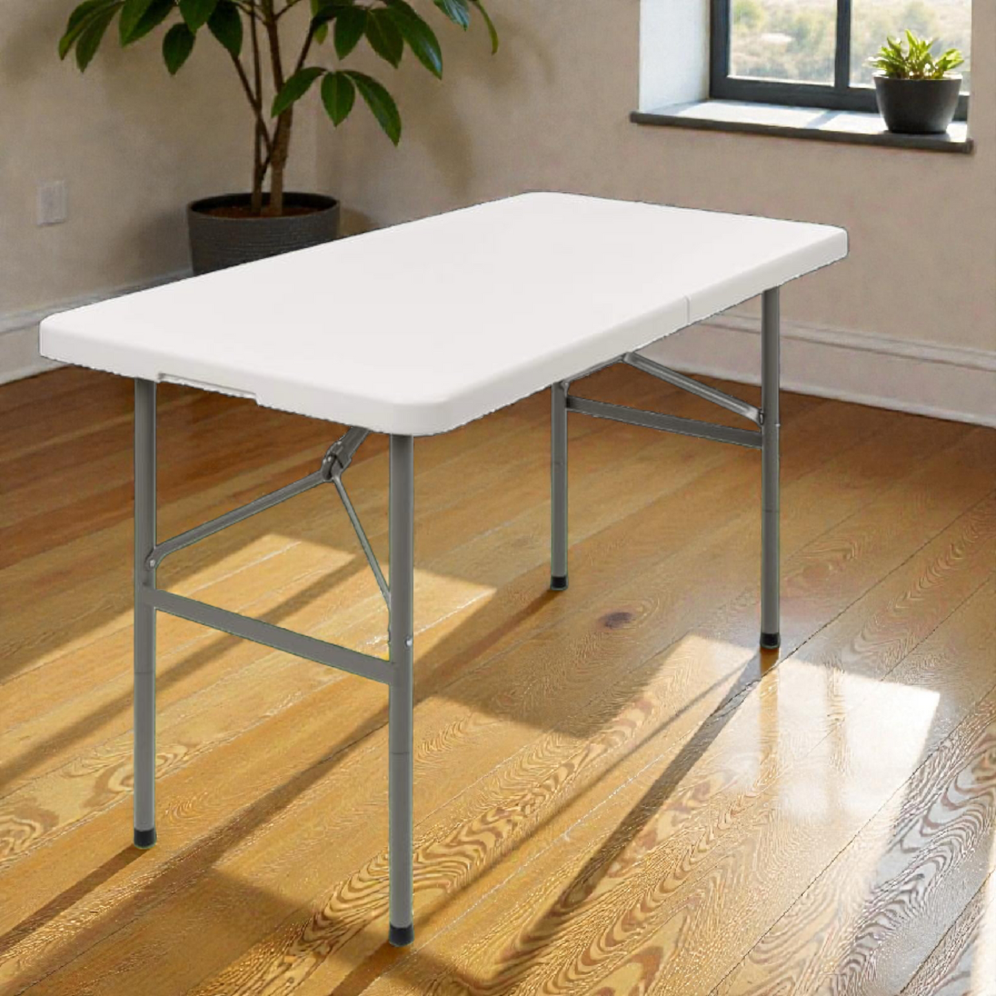 Folding Rectangular Table – Portable & Heavy-Duty Design 180cm weight: 12.6 kg