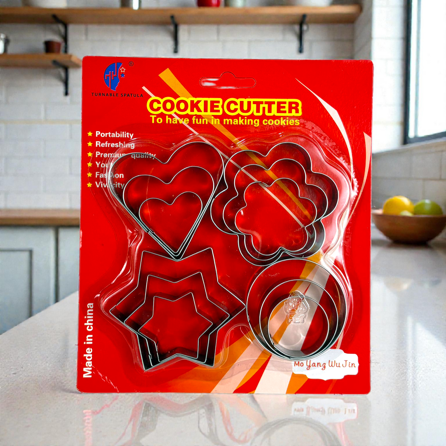 Stainless Steel Cookie Cutter Set – Assorted Shapes for Baking & Pastry