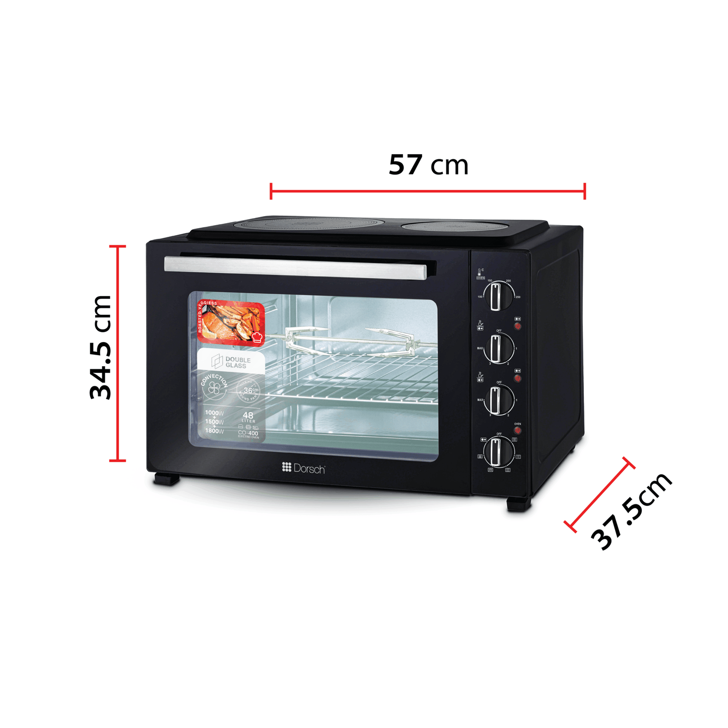 Dorsch Electric Oven Digital – 48L