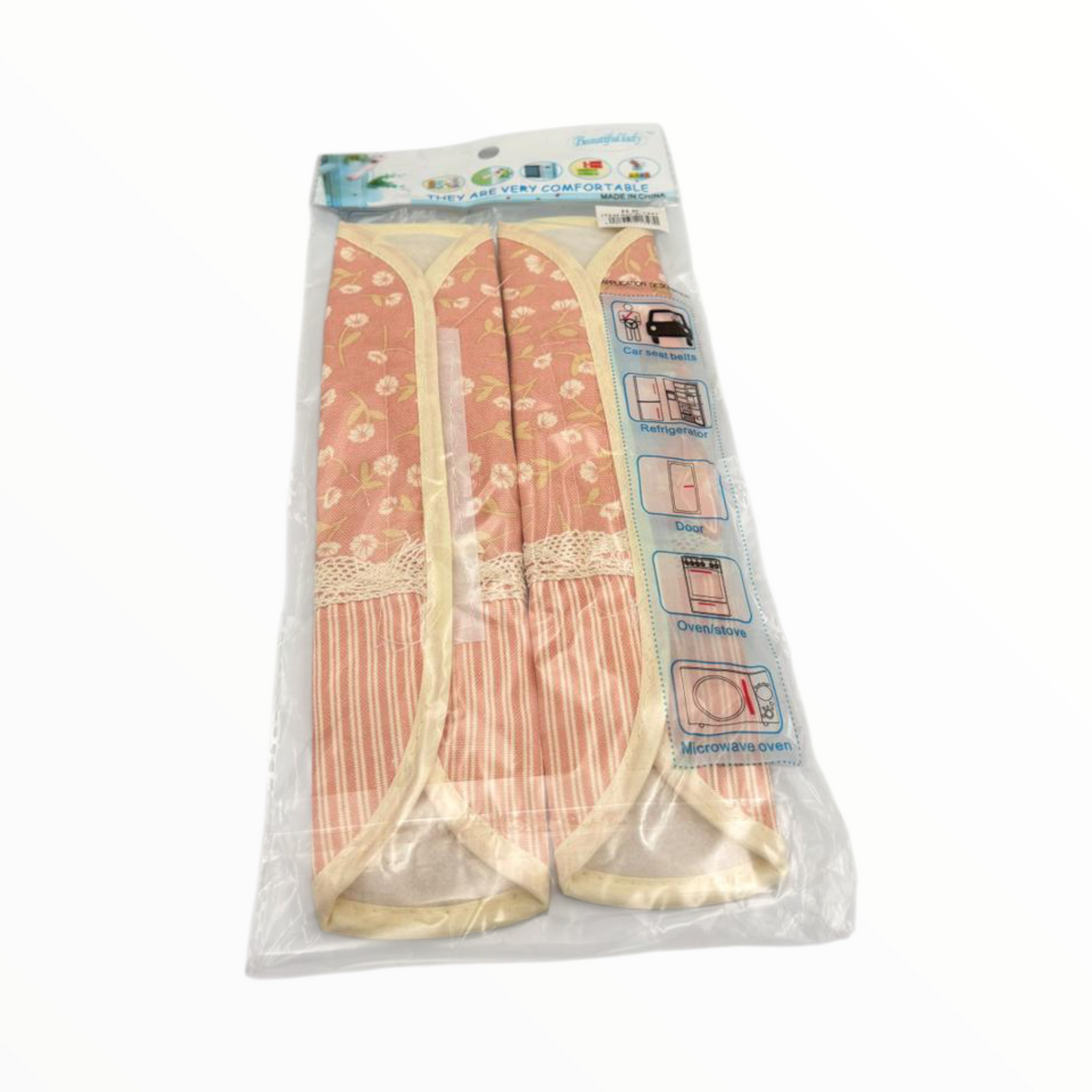 Kitchen Fridge Handle Covers Set – Checkered Refrigerator Handle Protectors (2 Pcs)