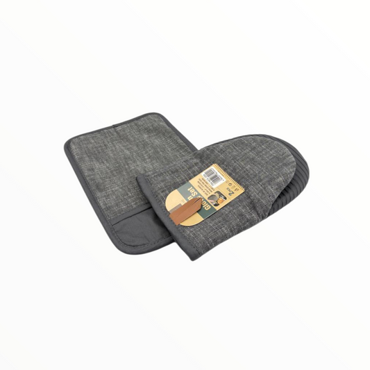 Glove2 Pcs Heat Resistant Oven Gloves Set – Quilted Cotton Kitchen Baking Mitts