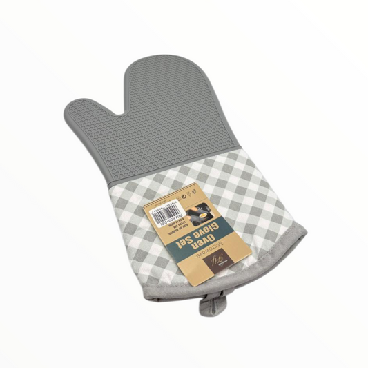 Heat Resistant Silicone Oven Mitt – Non Slip Kitchen Baking Glove