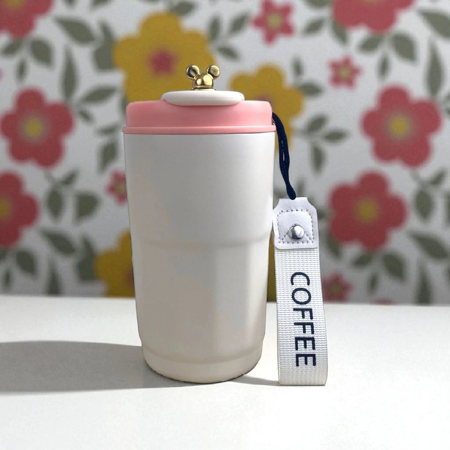 Stainless Steel Coffee Tumbler with Temperature Display