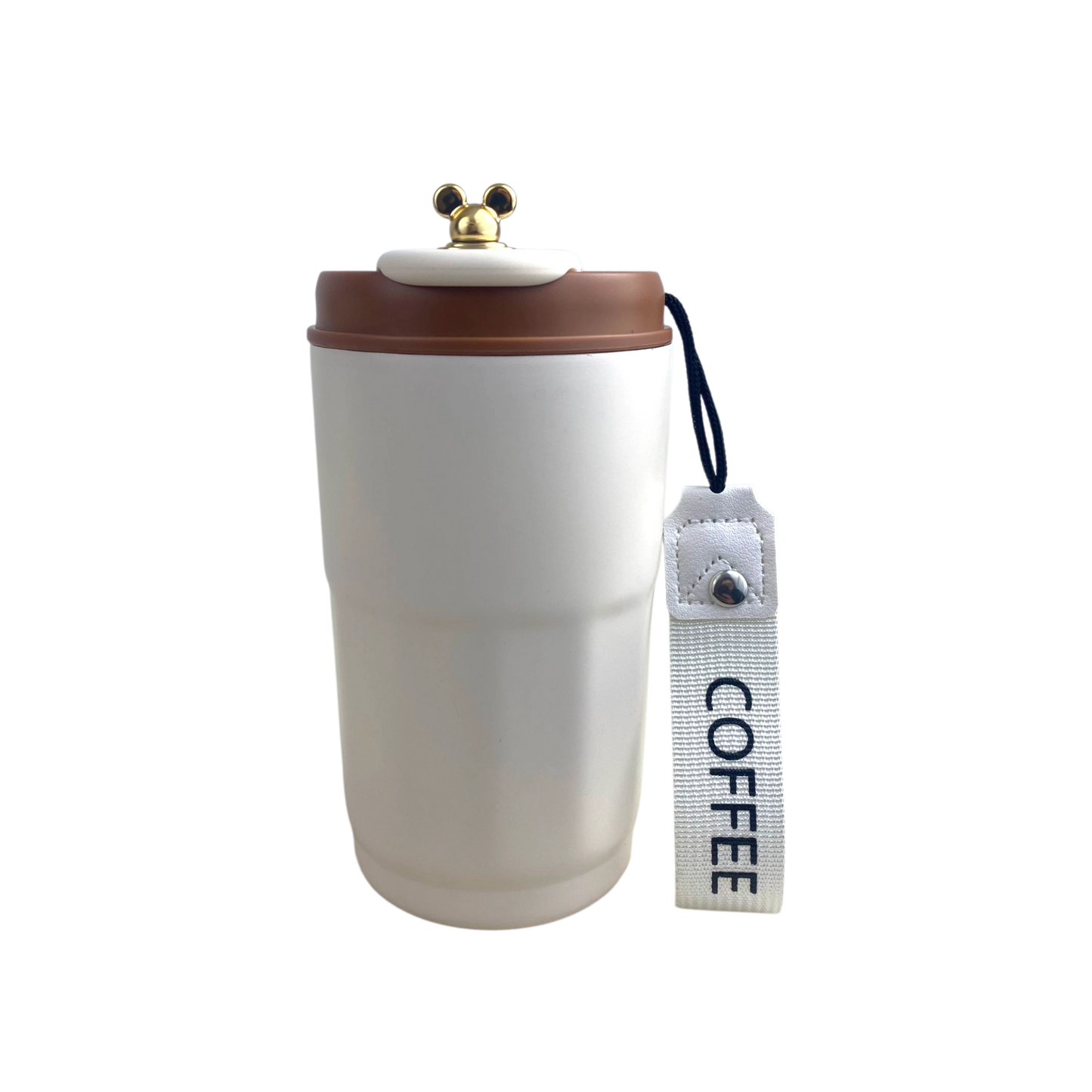 Stainless Steel Coffee Tumbler with Temperature Display