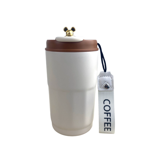 Stainless Steel Coffee Tumbler with Temperature Display