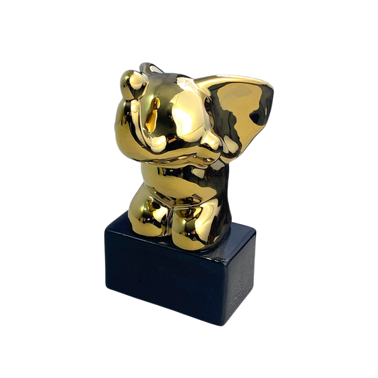 Gold Astronaut Figurine