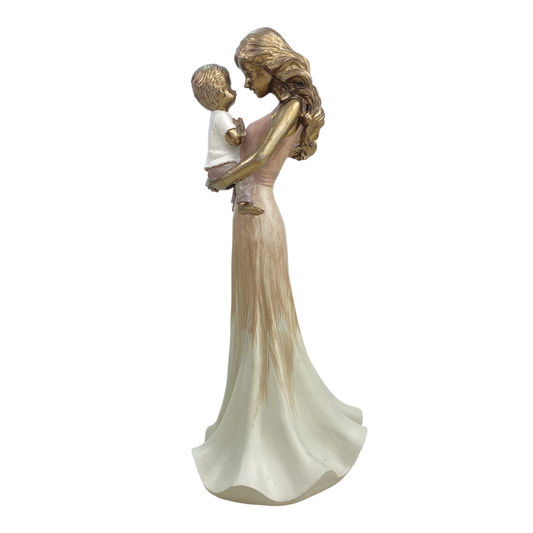 Elegant figurine mother & her child