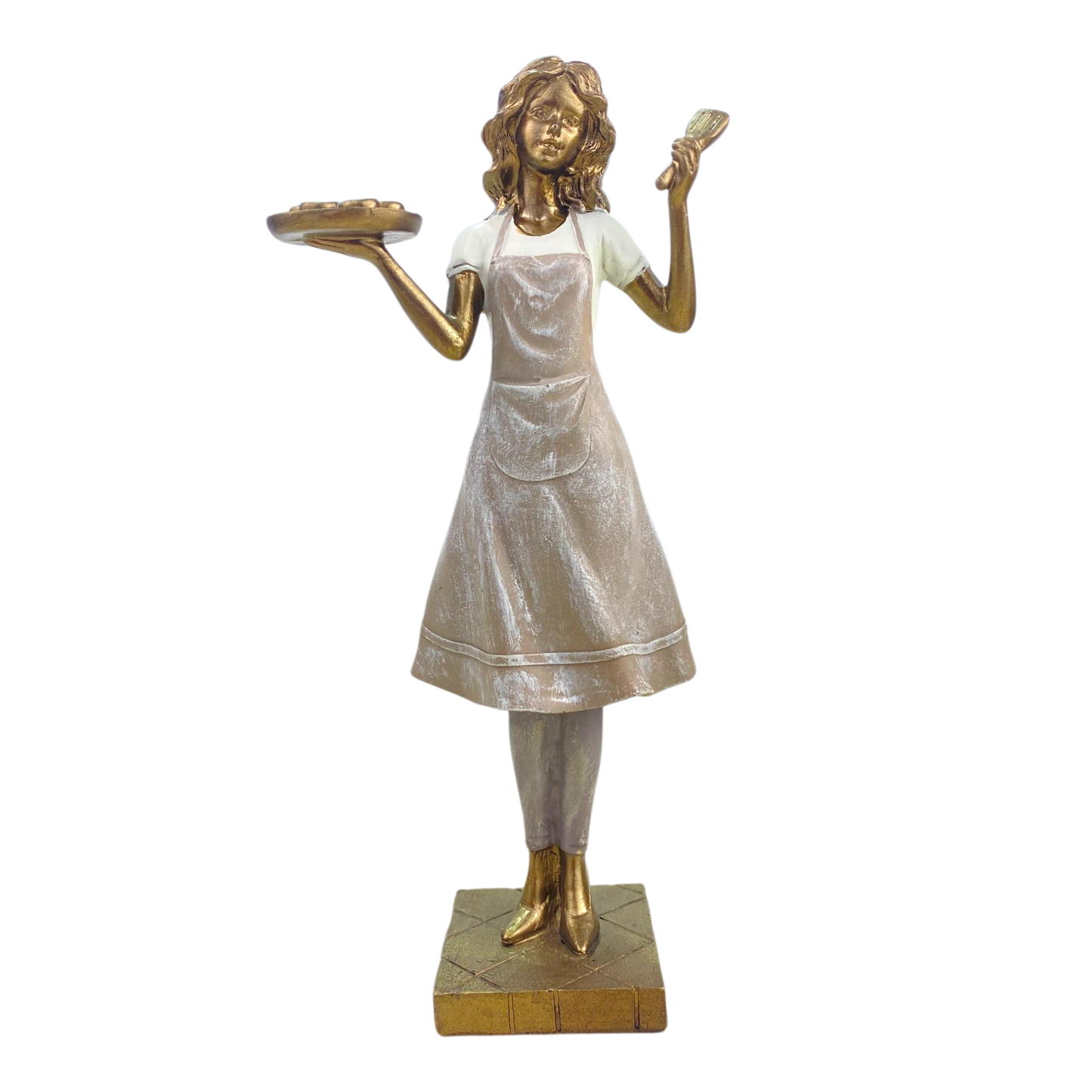 Chef Lady Decorative Statue