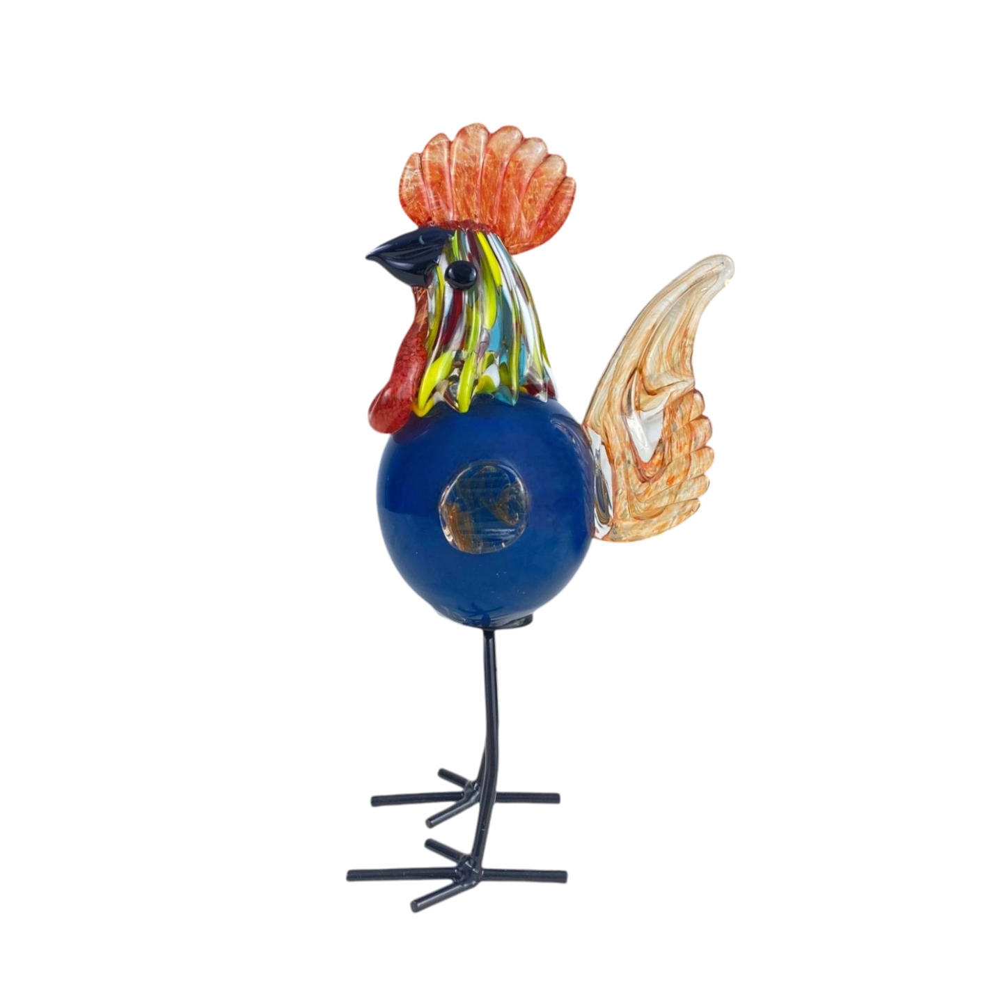 Crystal Blue Rooster