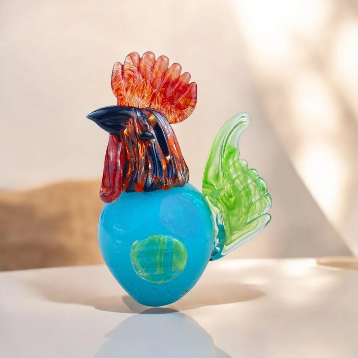 Blue Crystal Rooster