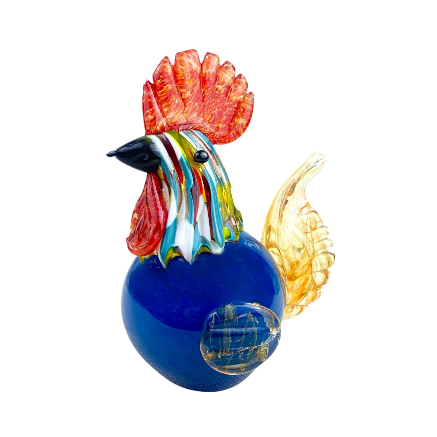 Colorful Glass Rooster