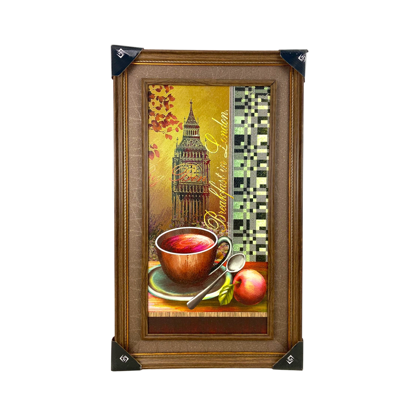 Breakfast in London Art Panel