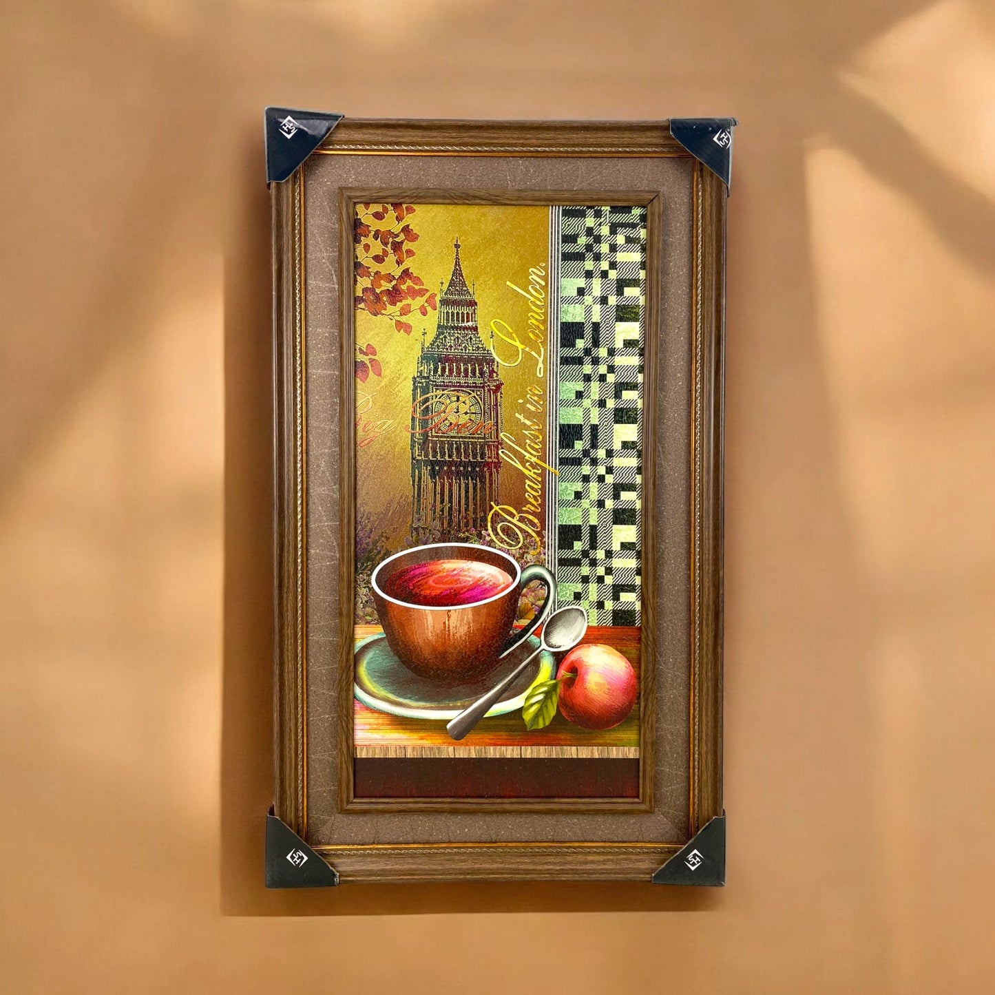 Breakfast in London Art Panel