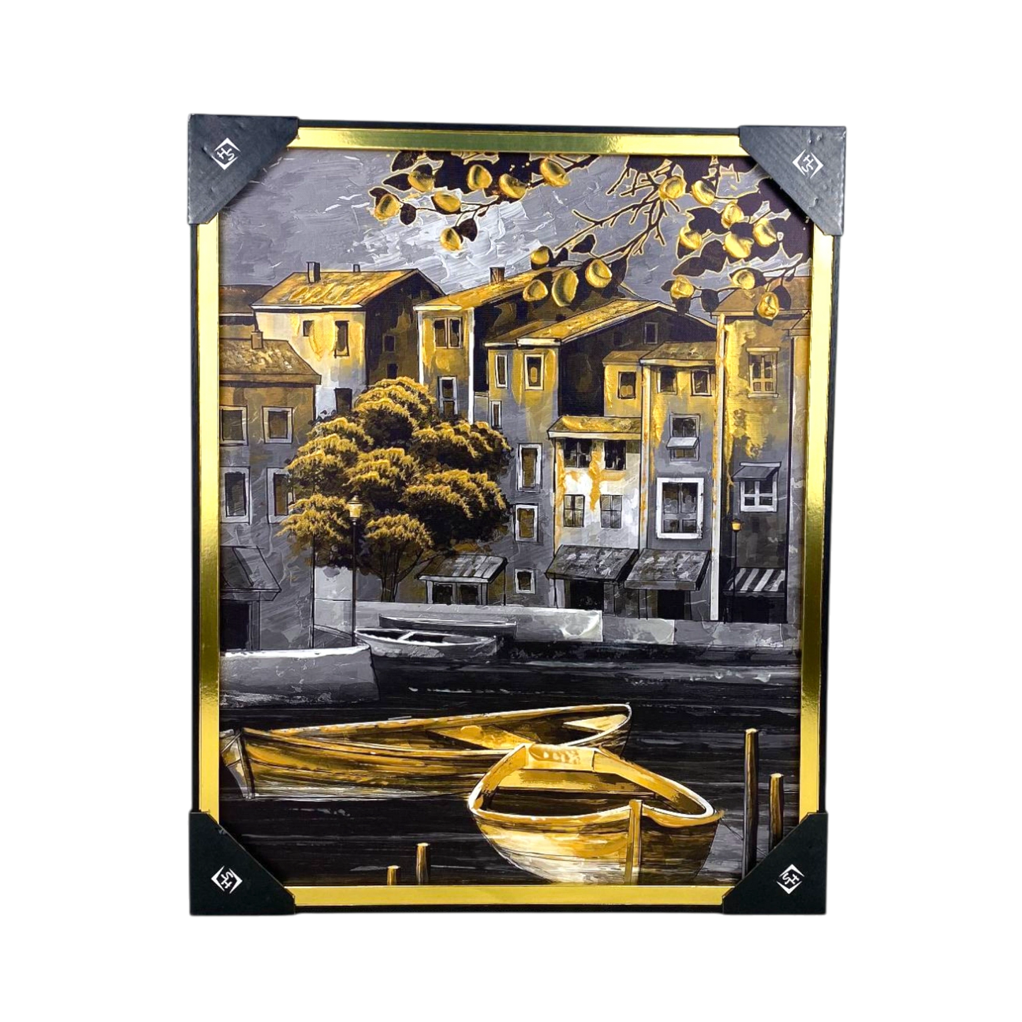 Tranquil Waterway Art Panel