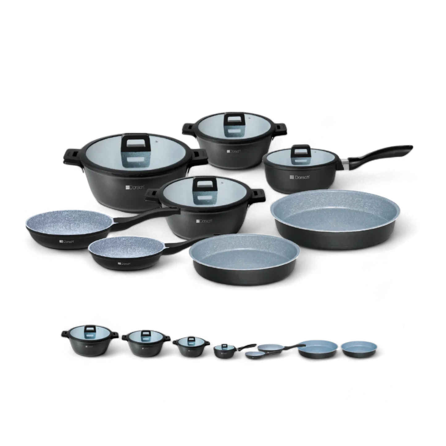Dorsch Cookware Set 12 Pcs