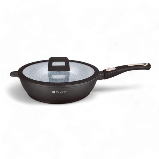 Dorsch Non-Stick Deep Sauté Pan With Lid - 28 Cm
