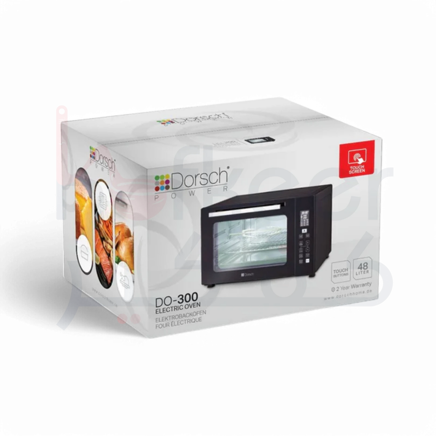 Dorsch 48L Double Glass Digital Electric Oven - 1800W