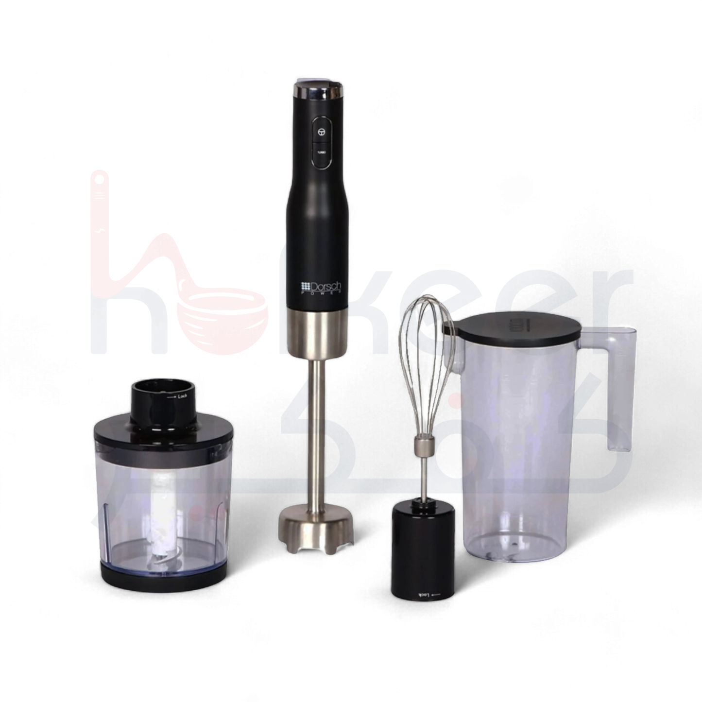 Dorsch Hand Blender - Ergonomic Dual Blade System