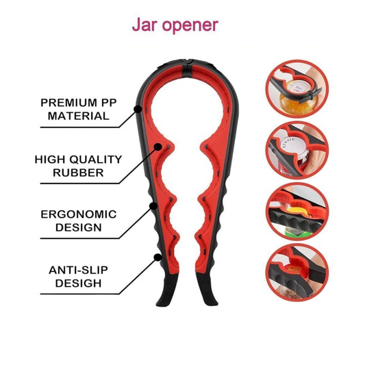 Multi-Grip Jar Opener Tool