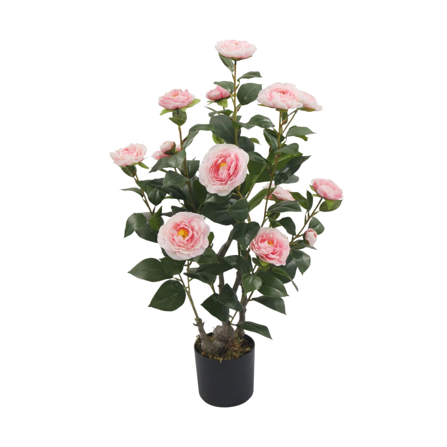 Artificial Camellia Tree with Pink Flowers
