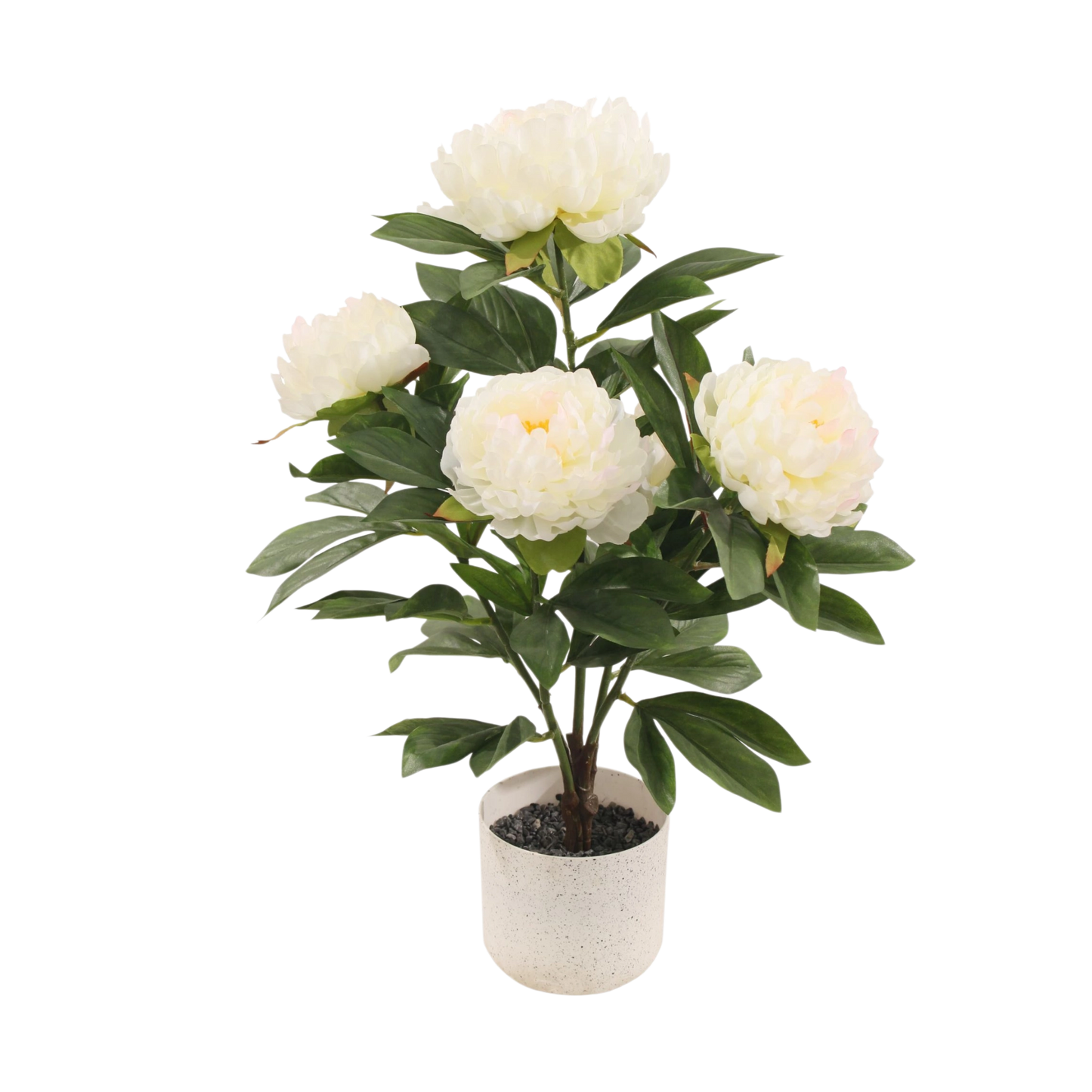 Artificial Peony Plant in Pot