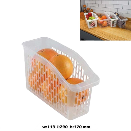 Stackable Plastic Storage Basket – 29 cm