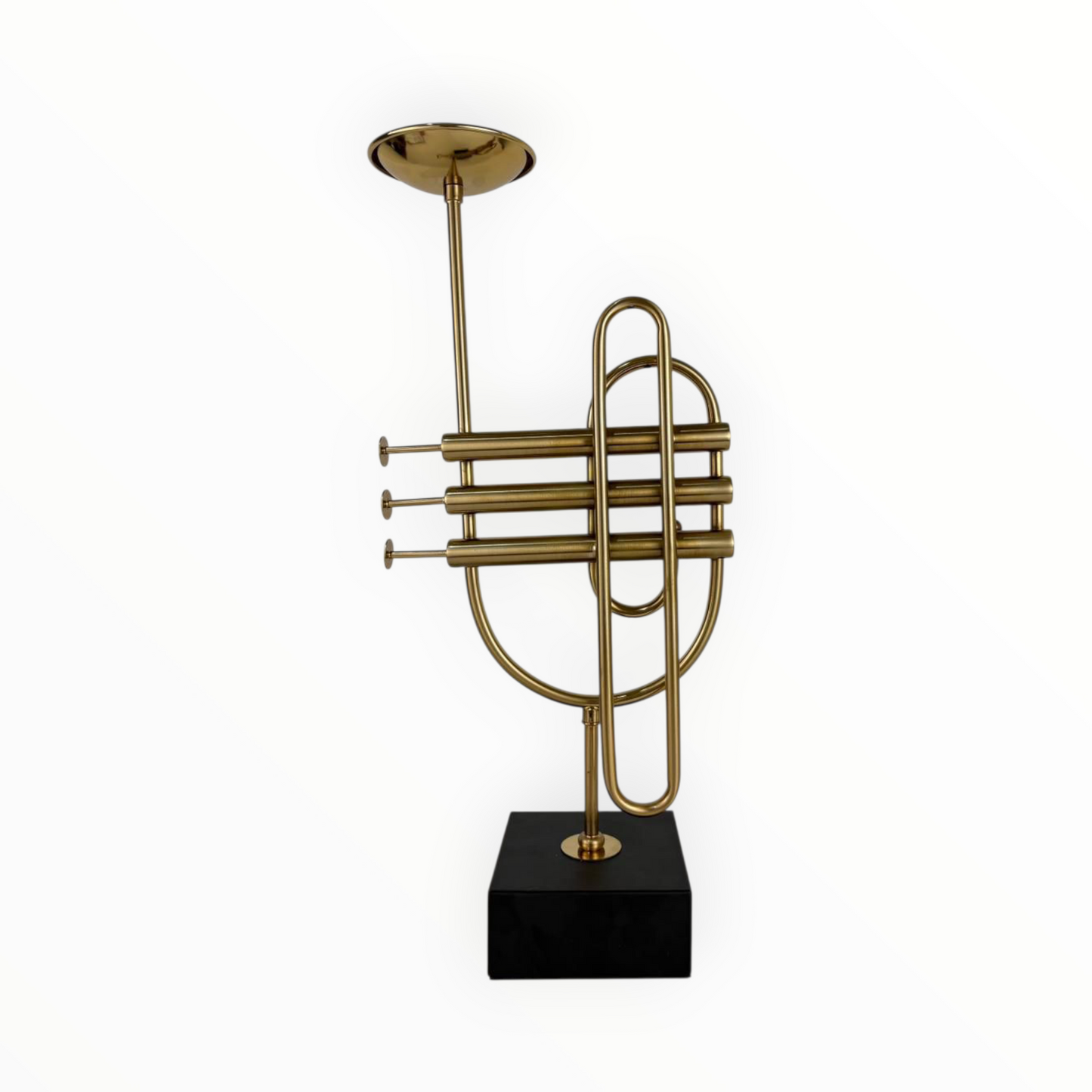 Golden Trumpet Decorative Sculpture