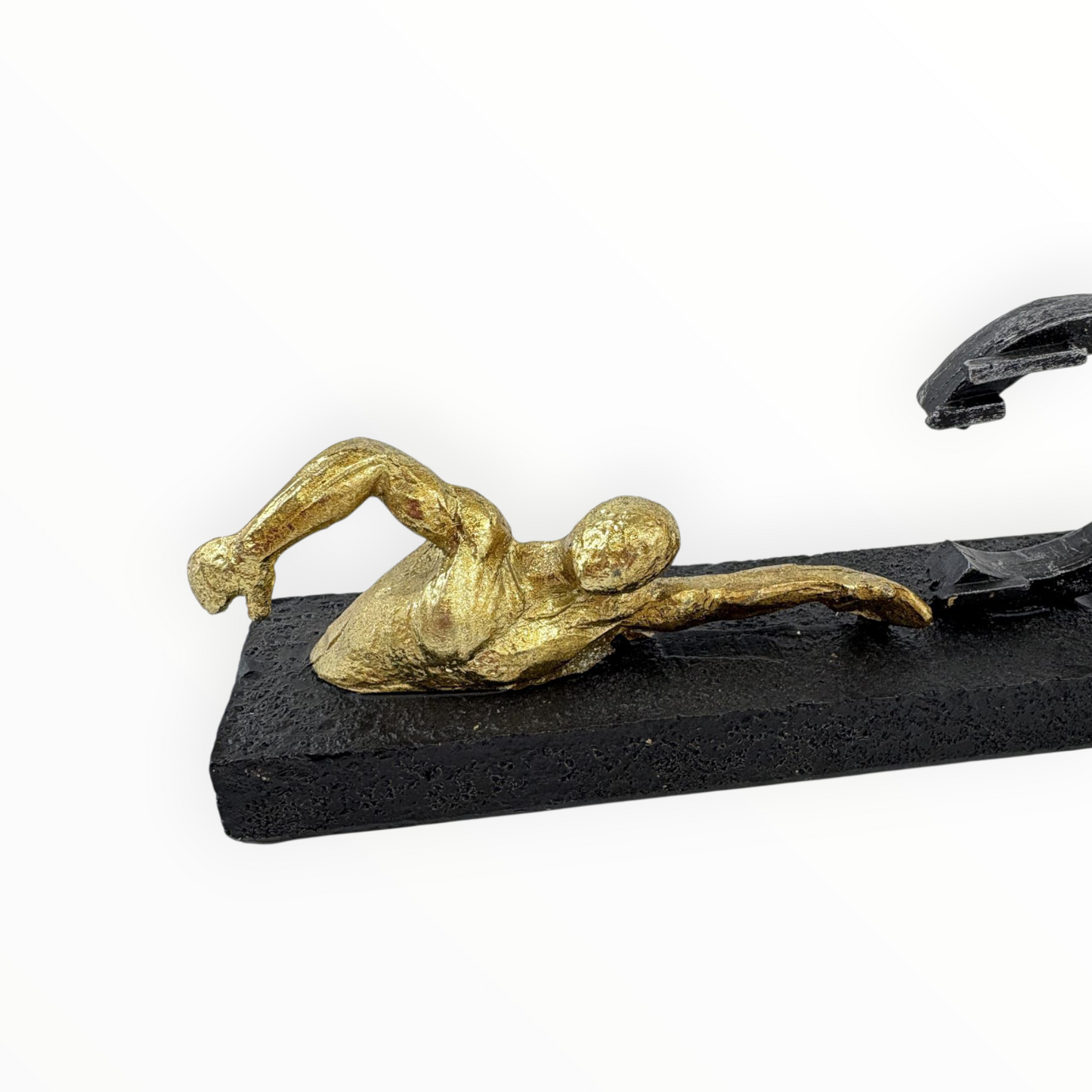 Triathlon Athlete Sculpture – Swim, Bike & Run Decor
