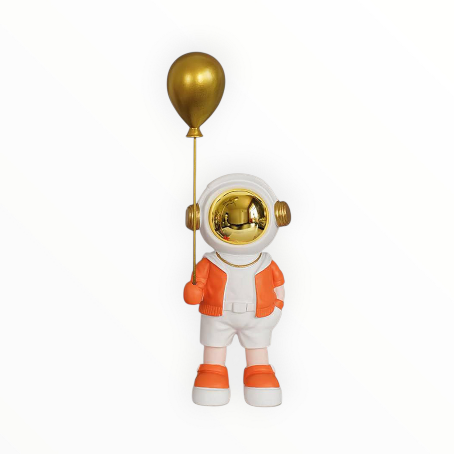Astronaut Balloon Sculpture – Modern Space Decor for Home & Desk