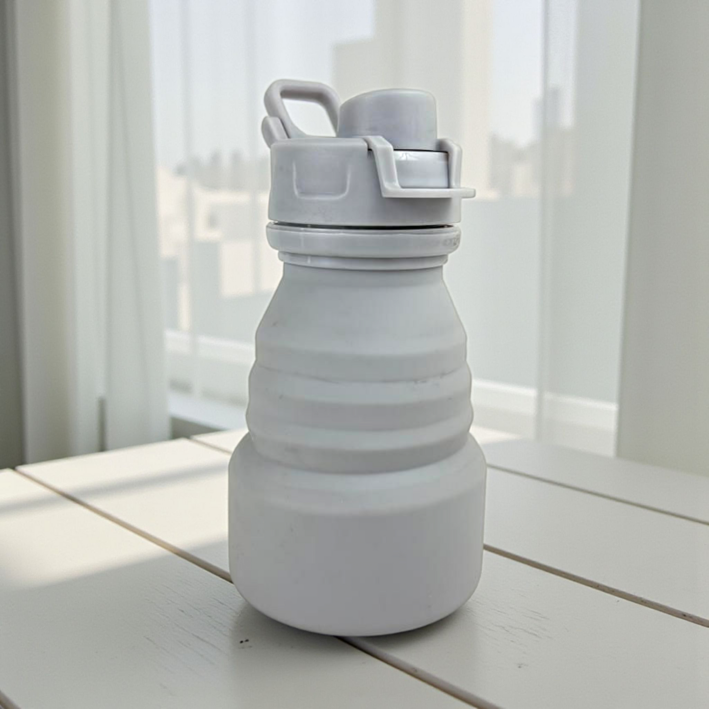 Collapsible Silicone Water Bottle – Leak-Proof, Portable, Eco-Friendly Travel Flask