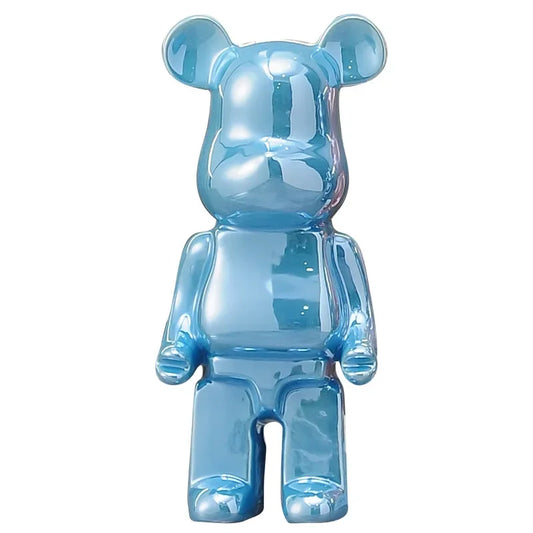 Blue Bear Figurine