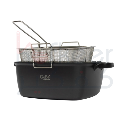 Gebe Venus Fryer Pot W/Lid & Frying Basket - 28x28cm