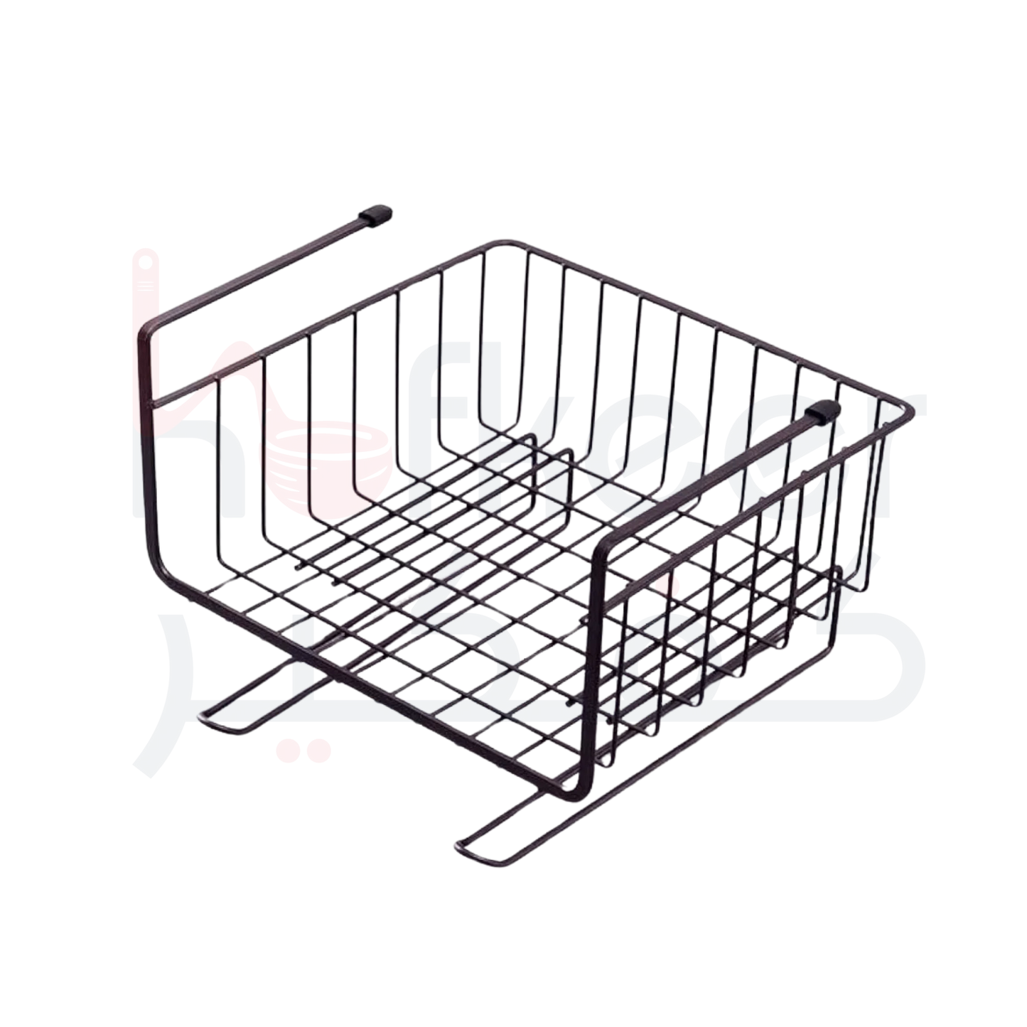 Metal Wire Hanging Basket - Black