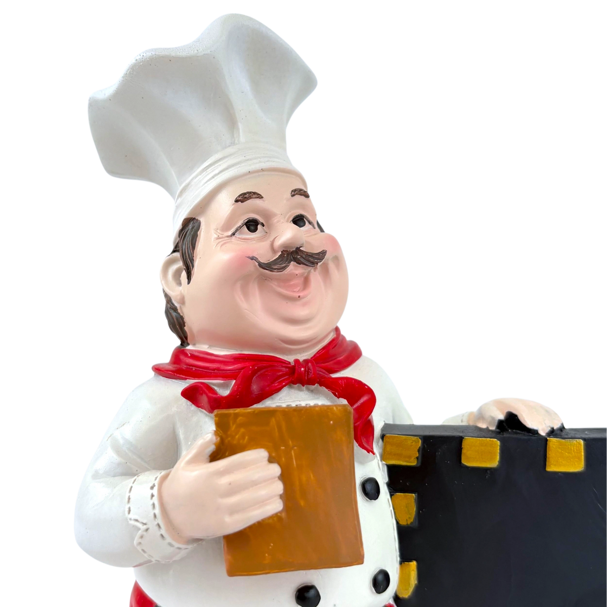 Happy Chef with Chalkboard – Kitchen Decor Figurine