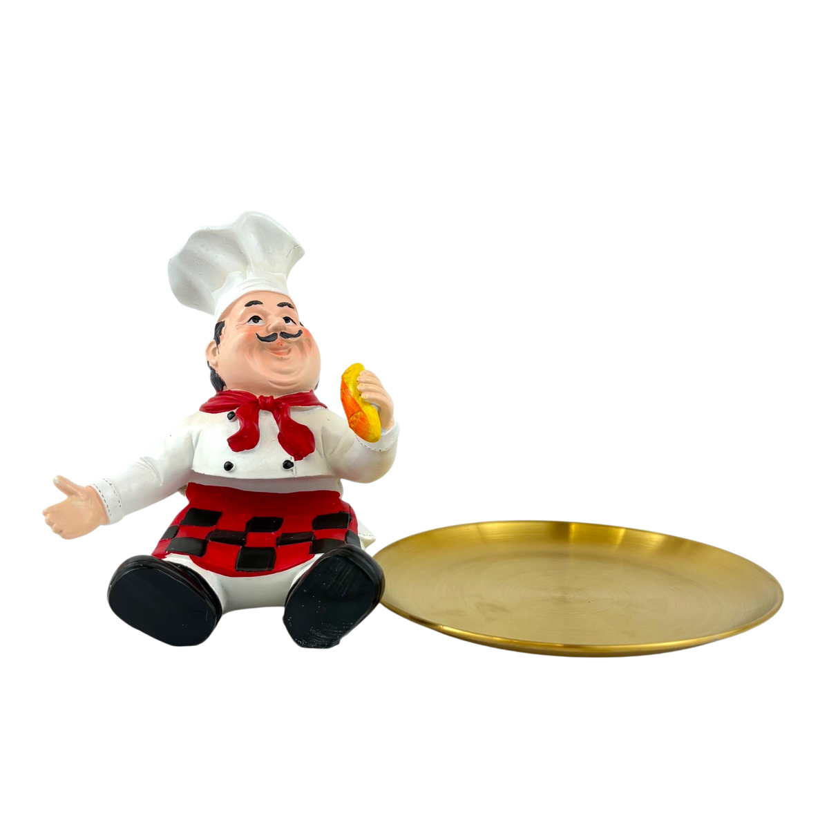 Smiling Chef Snack Tray – Fun Kitchen Decor