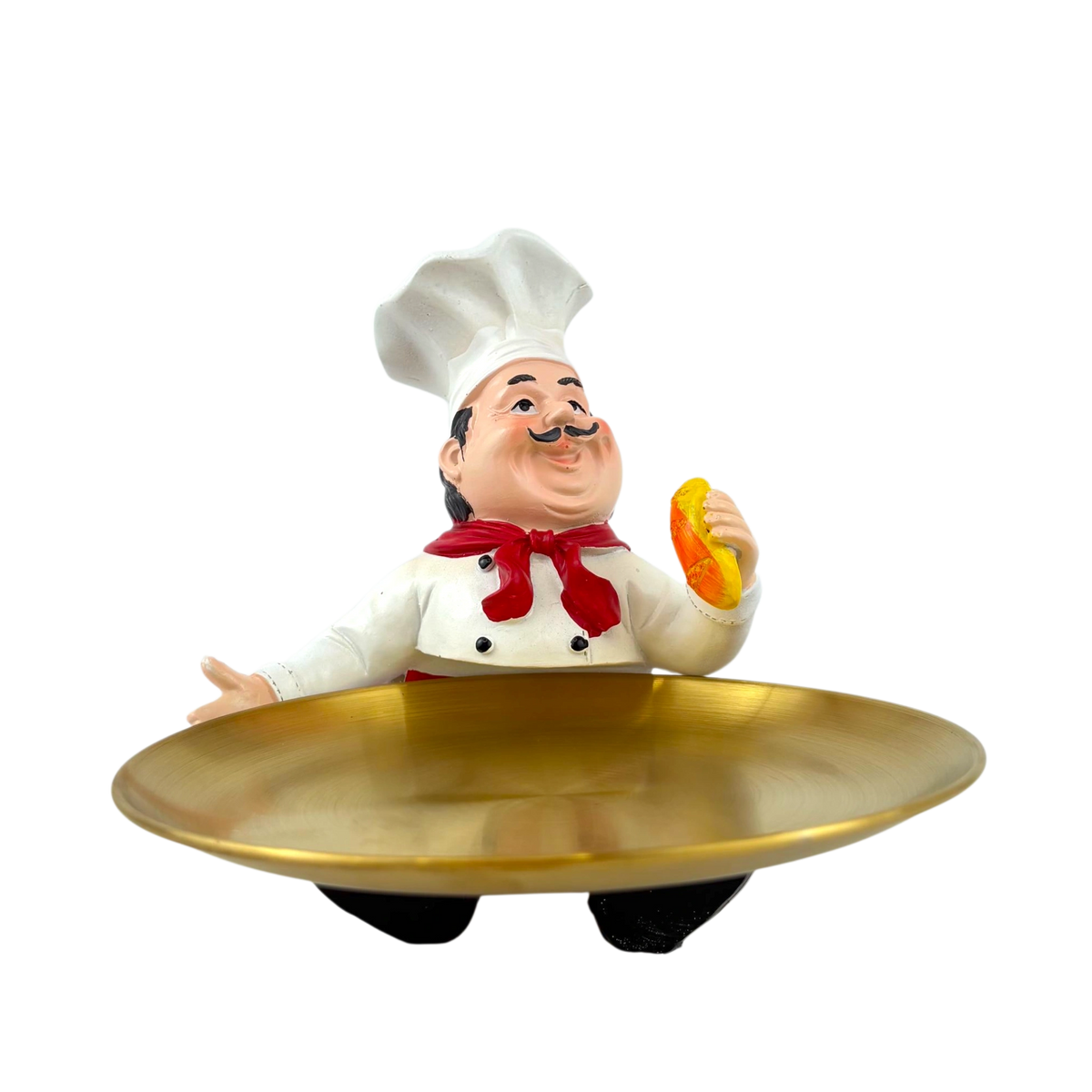 Smiling Chef Snack Tray – Fun Kitchen Decor