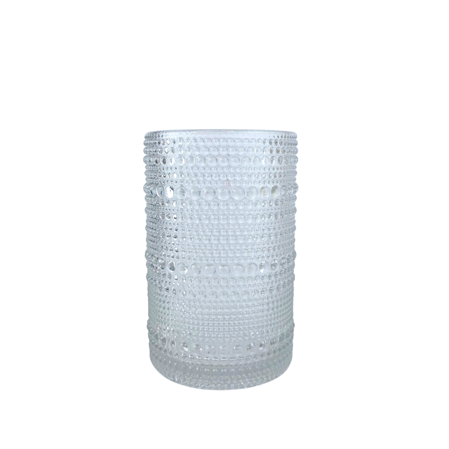 Clear Bubble Glass Tumbler -Tall
