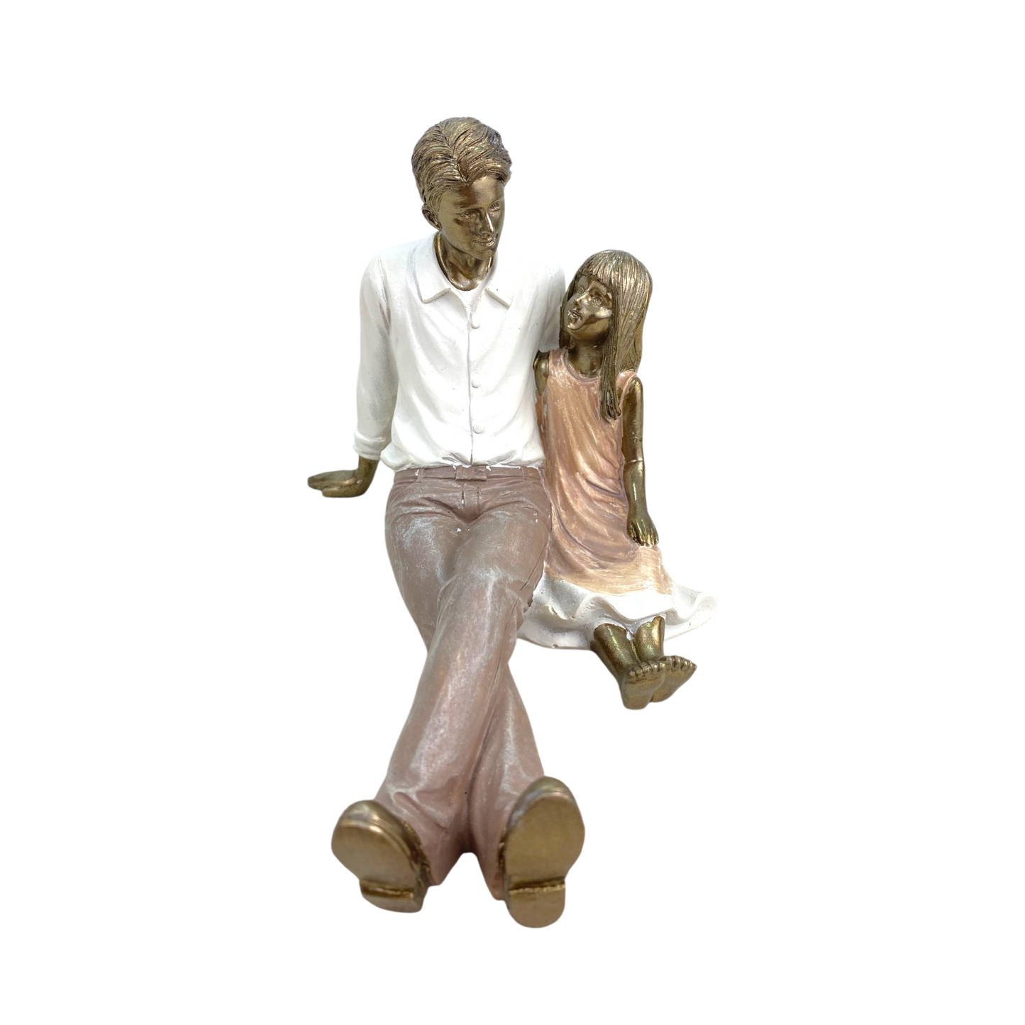 Father & Daughter Bond Resin Statue