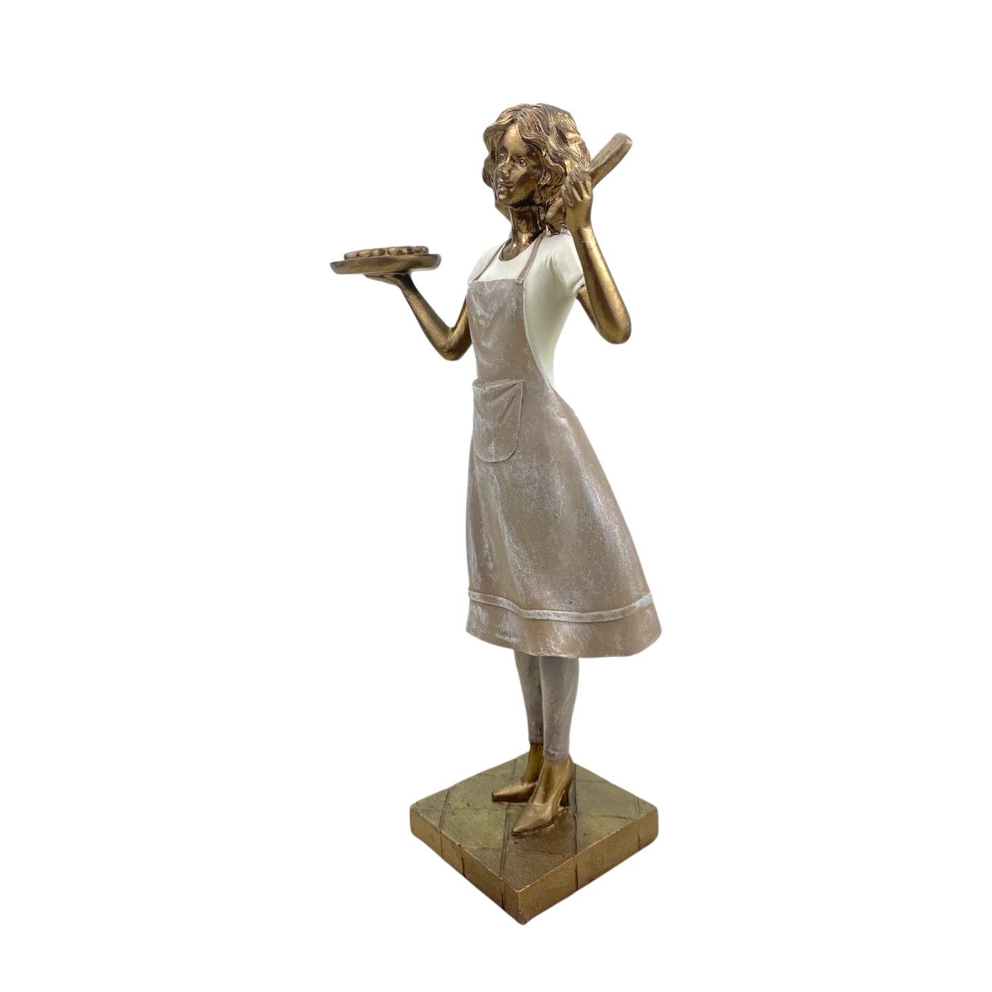 Chef Lady Decorative Statue
